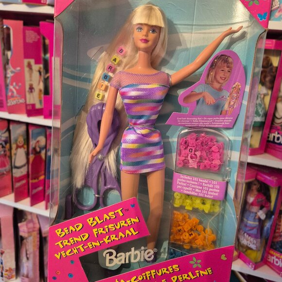 1997 Bead Blast Barbie Mint - Picture 1 of 4